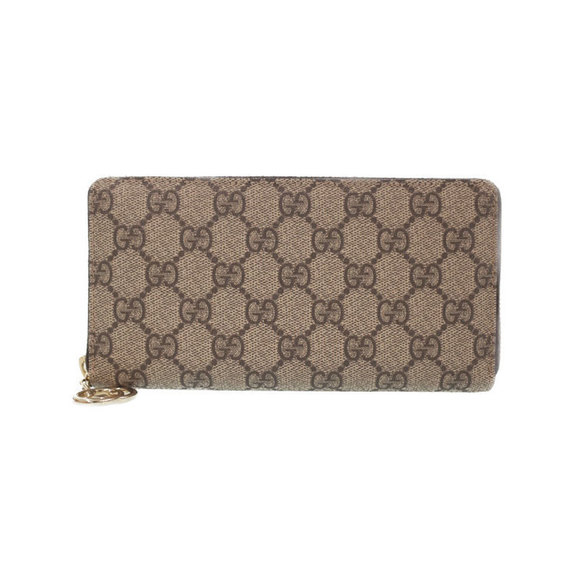 Gucci Supreme GG Wallet Long Zip - Picture 1 of 5